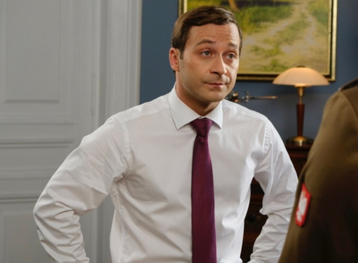 Mariusz Hycnar w serialu "Sługa narodu"
