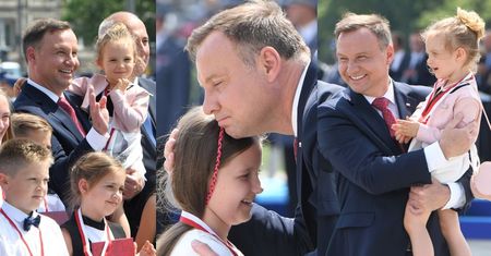 Andrzej Duda z szerokim uśmiechem nagradza "Młodych Bohaterów" (ZDJĘCIA)