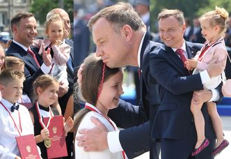 Andrzej Duda z szerokim uśmiechem nagradza "Młodych Bohaterów" (ZDJĘCIA)