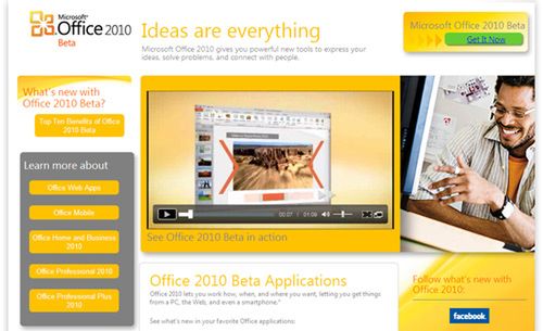 Office 2010 Beta - przetestuj nowy pakiet biurowy Microsoftu