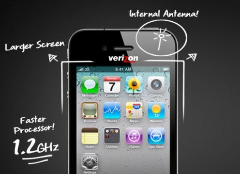 iPhone od Verizona z 3,7-calowym wyświetlaczem i procesorem 1,2 GHz?