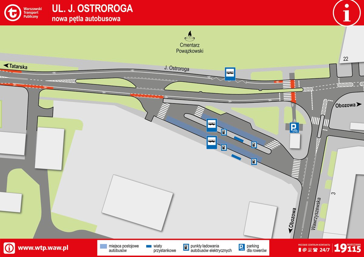 Warszawa. Powstanie nowa pętla autobusowa na Woli