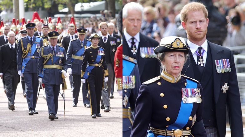 Kondukt z trumną królowej Elżbiety II 