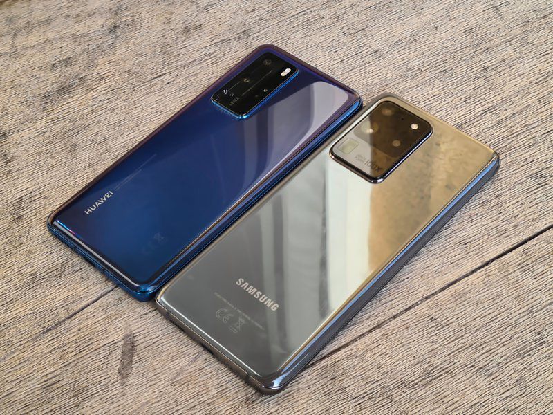 Huawei P40 Pro i Samsung Galaxy S20 Ultra