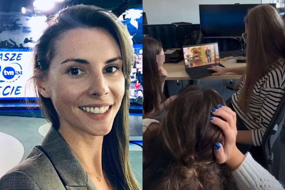Prezenterka TVN24 grała w "Plebanii". Teraz śmieją się niej w pracy