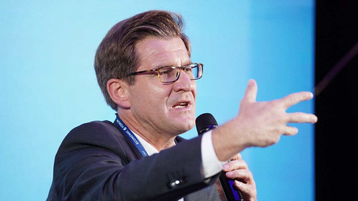 XXXIII Forum Ekonomiczne w Karpaczu
Fot. Kacper Loch/East News. Karpacz, 04.09.2024. XXXIII Forum Ekonomiczne w Karpaczu. Panel Scena Glowna pt. "Trajektorie rozwojowe krajow Europy Srodkowo-Wschodniej do 2024 roku i co z tego wynika?". 
N/z: Marcin Piatkowski
Kacper Loch