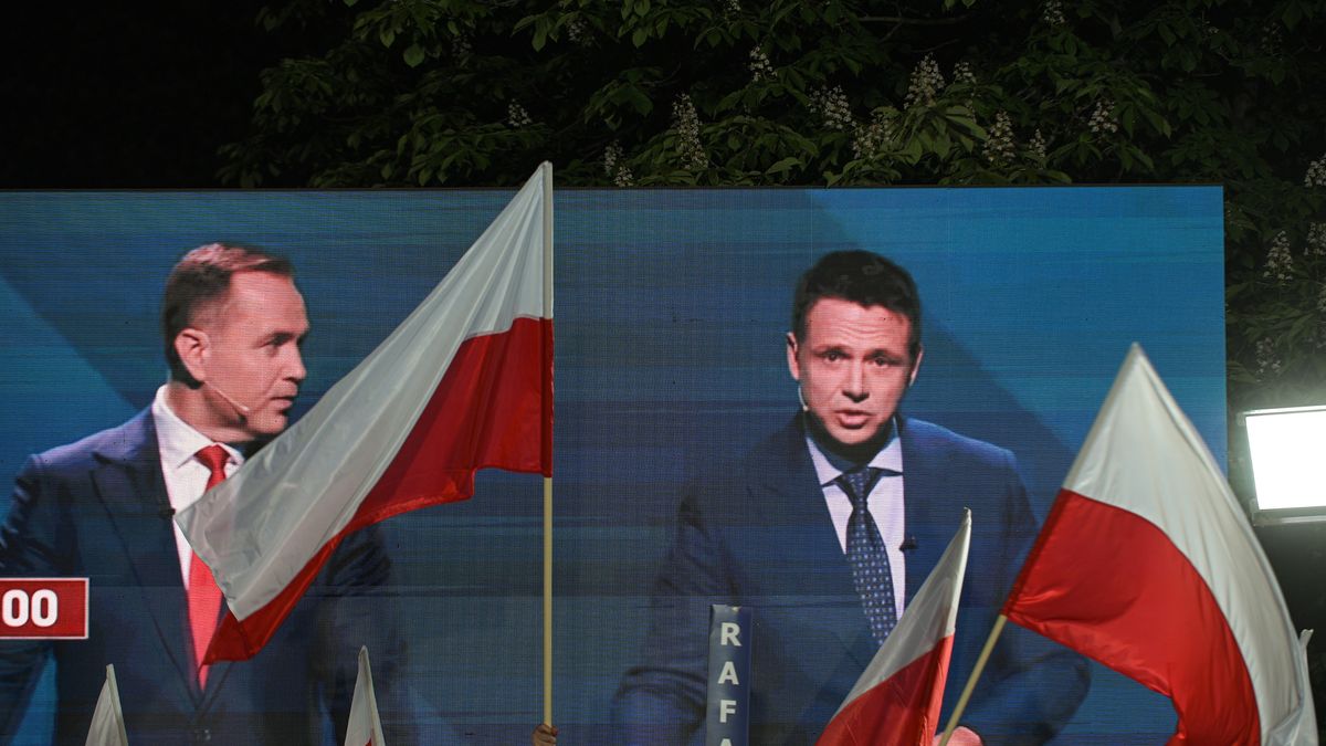 Rafa� Trzaskowski, Karol Nawrocki
Marcin Obara
kampania, prezydencka, prezydenckie, przedwyborcza, telewizja, telewizyjna, wyborcza, wybory