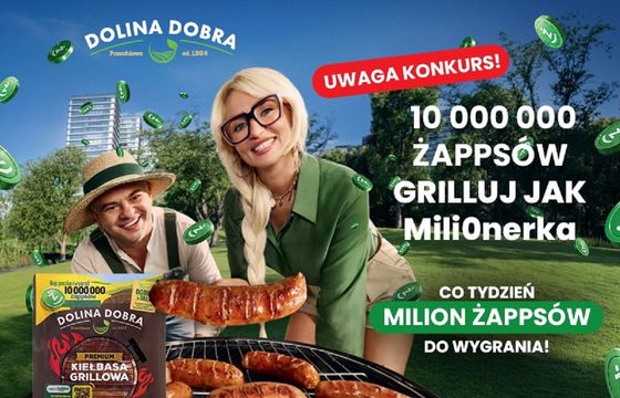 MiliOnerka bohaterką wspólnej akcji Żabki i Doliny Dobra