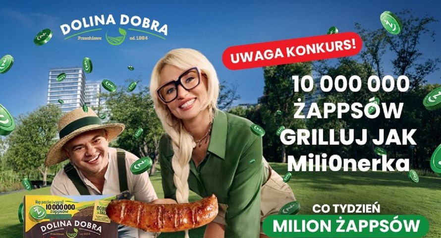 MiliOnerka bohaterką wspólnej akcji Żabki i Doliny Dobra