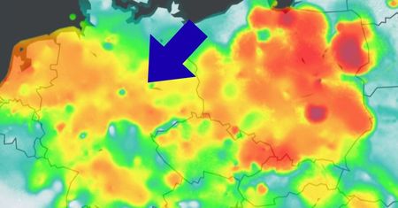 Niemcy załamują ręce. Pokazali mapę powietrza. Wskazali na Polskę