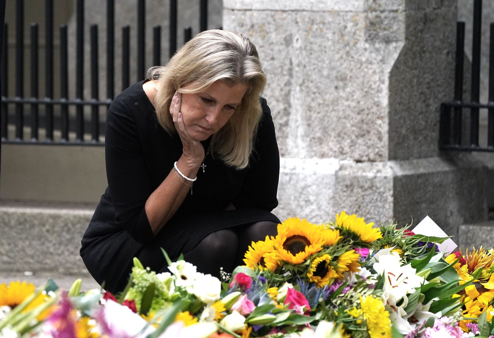 Hrabina Sophie bardzo przeżywa śmierć królowej Elżbiety II