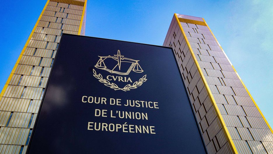 arch4820.06.2019, xmkx, Politik , Europaeischer Gerichtshof EuGH v.l. Eingangsschild, Symbolbild, Luxemburg Luxemburg LUX *** 20 06 2019, xmkx, Politics , European Court of Justice ECJ v l Entry sign, Symbol image, Luxembourg Luxembourg LUXPatrick Scheiber/Kegler, via www.imago-images.de