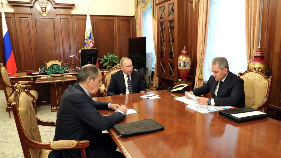 Siergiej Ławrow, Władimir Putin, Siergiej Szojgu