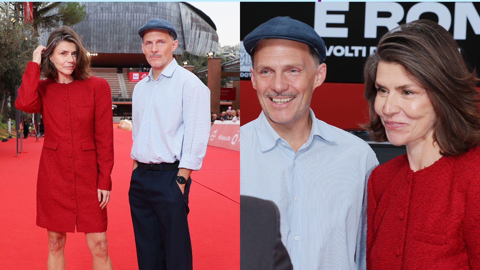 Małgorzata Szumowska i Michał Englert na festiwalu filmowym w Rzymie