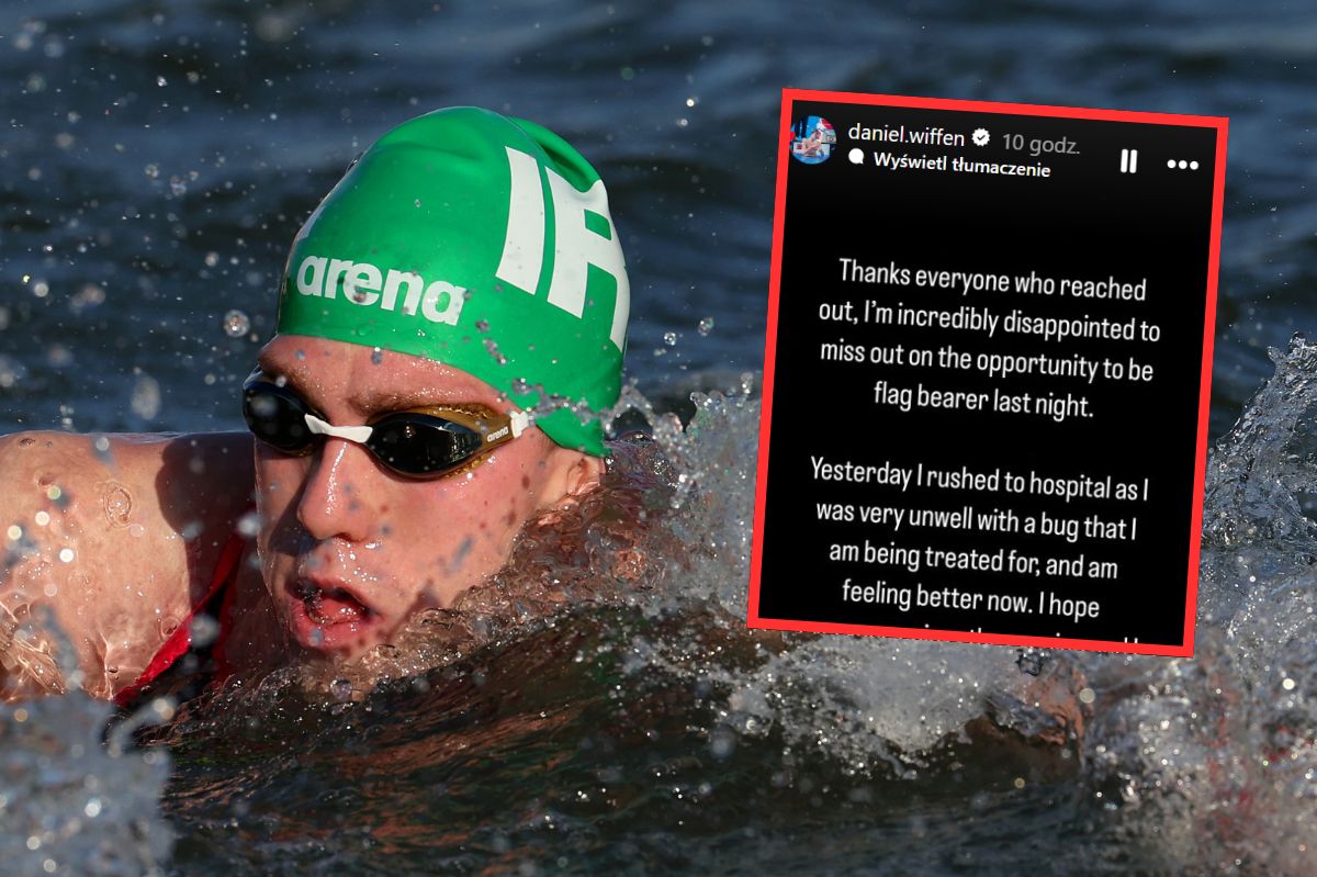 Irish swimmer hospitalized after Seine race misses the flag-bearing role