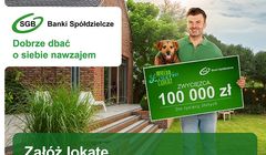 Spółdzielcza Grupa Bankowa w nowej kampanii promuje loterię