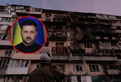 Masowy atak na stolicę Ukrainy. Zełenski zapowiada stanowczą odpowiedź