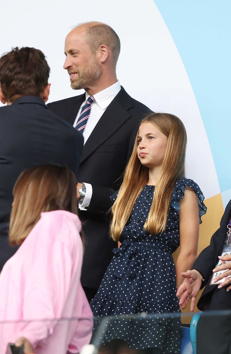 Książę William i księżniczka Charlotte