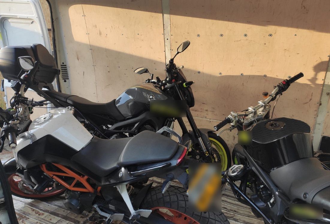Policja rozbiła gang złodziei motocykli.