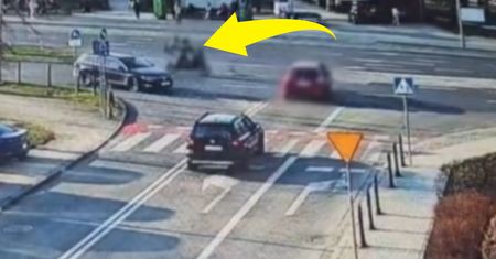 Dwie osoby na motocyklu BMW. Dramatyczny finał. Boli od oglądania