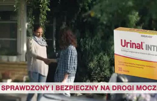 Urinal Intensiv reklamowany jako „sprawdzony i bezpieczny na drogi moczowe” (wideo)