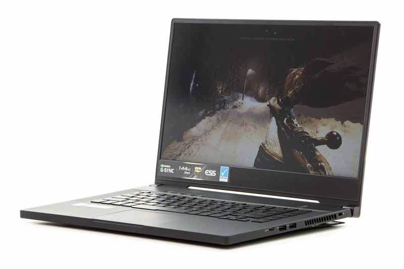 Asus ROG Zephyrus S GX502GV kąty widzenia