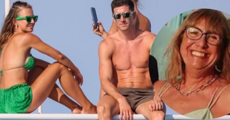 Ale widoki! 63-letnia mama Roberta Lewandowskiego w bikini przyłapana przez paparazzi. Na plaży w Katarze prezentowała swoje kształty