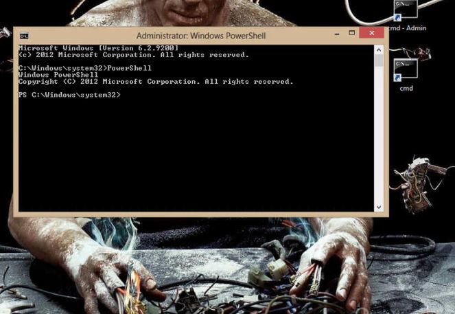 Windows 8 - uruchomienie PowerShell