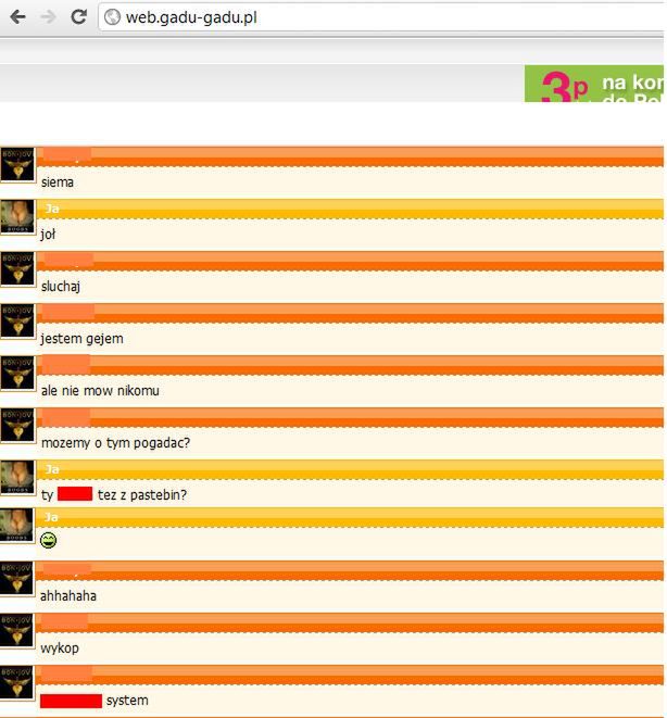 Wyciek haseł na GG - opinie i “fakty”