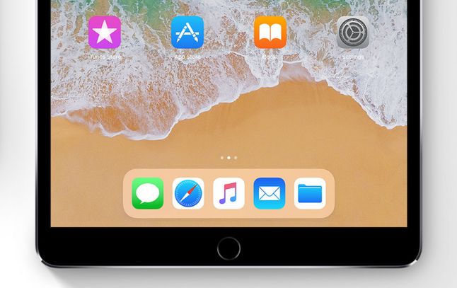 iOS 11 na iPadzie. Podobny dock z aplikacjami ma trafić do iPhone'a 8.