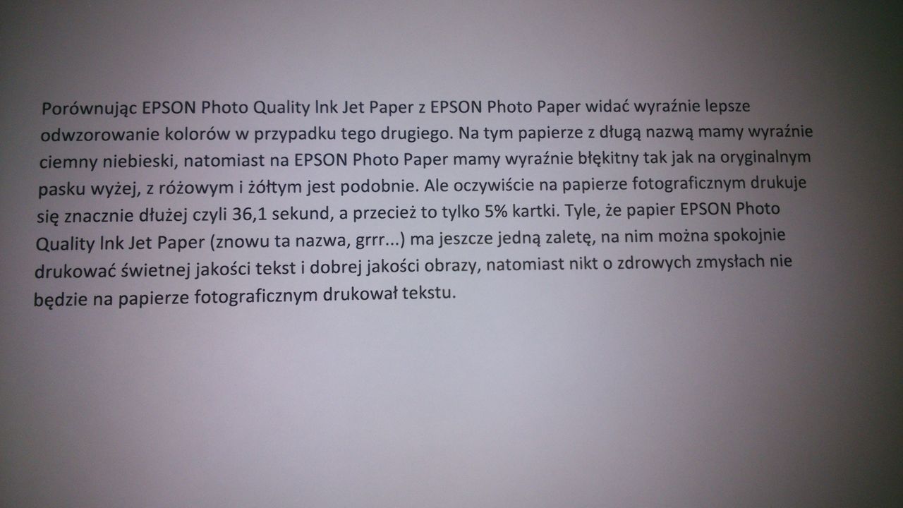 zdjęcie tekstu wydrukowanego na papierze o długiej nazwie =)