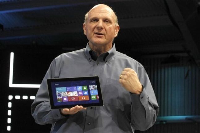 Rok 2012 - Microsoft prezentuje tablet Surface RT