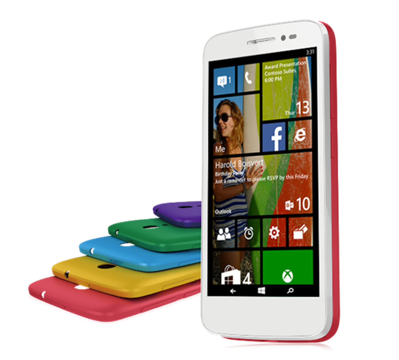 Alcatel Pop 2 z Windows Phone