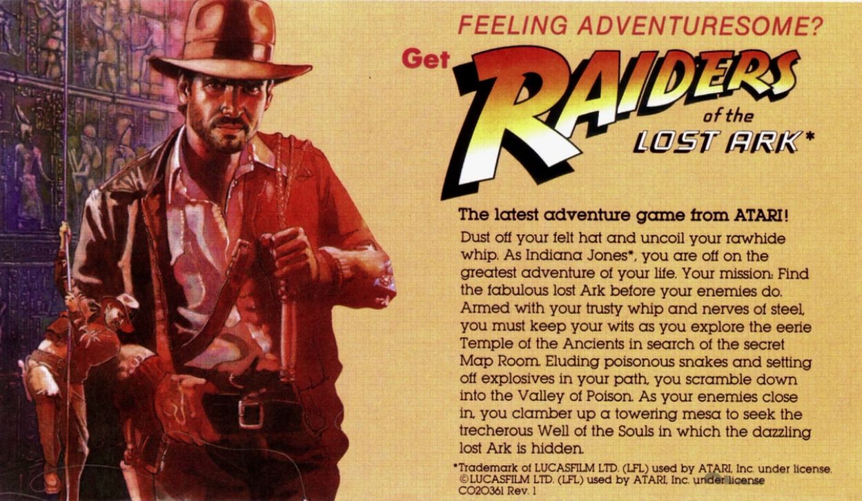 Indiana Jones na Atari 2600 było naprawdę kuszącą propozycją.