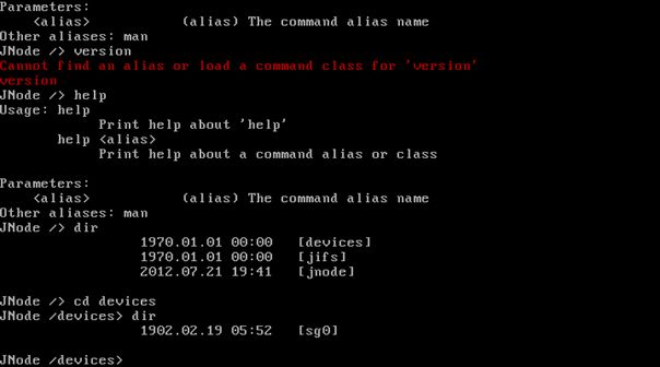 Alternatywne systemy operacyjne - JNode