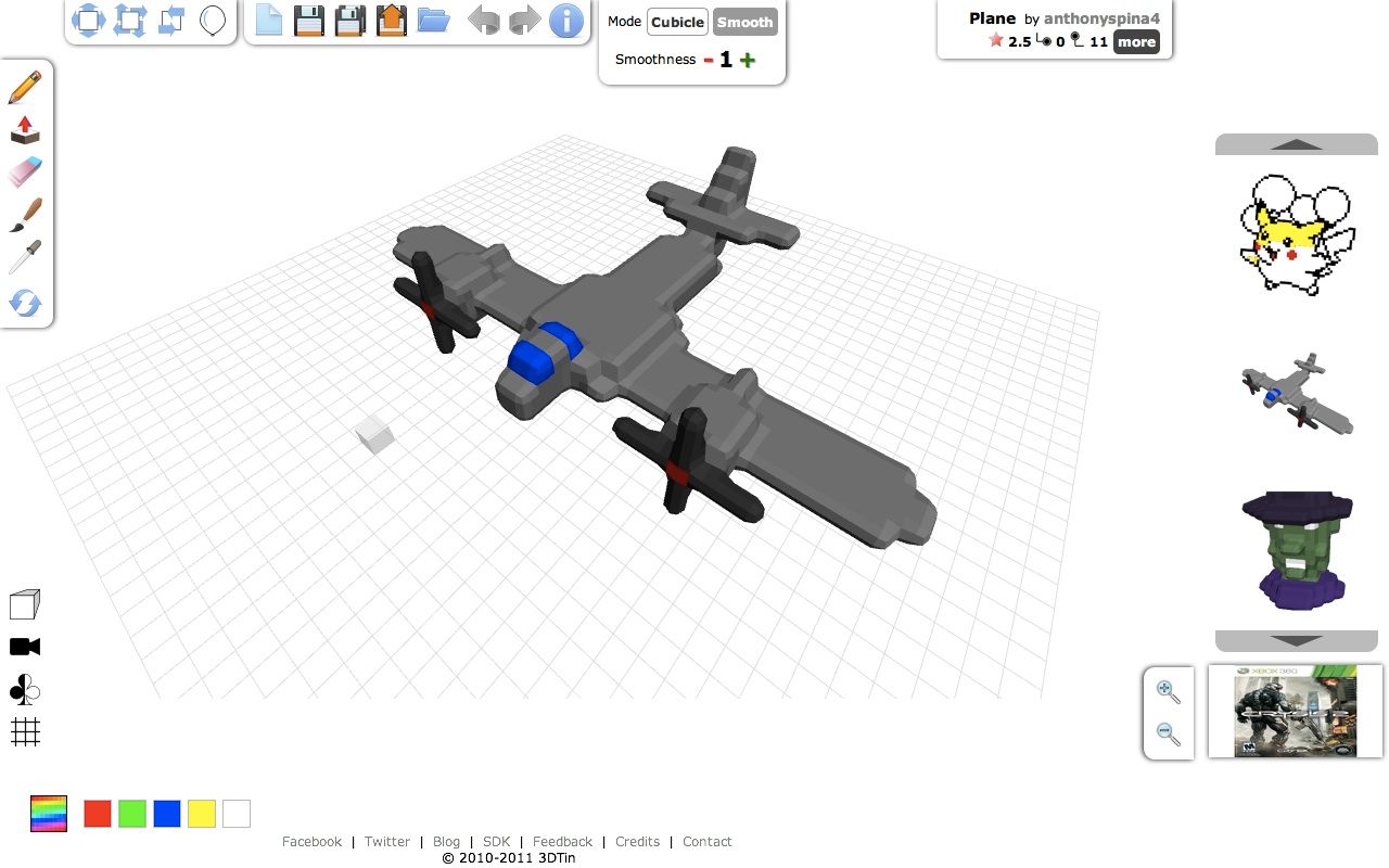 3DTin - przykładowy projekt