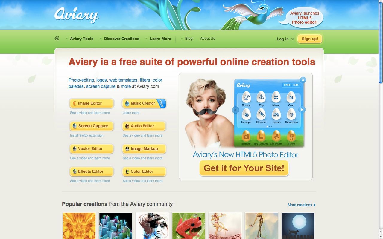 Aviary - widok ogólny