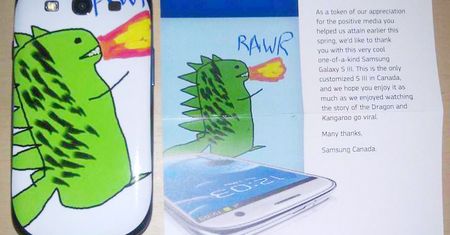 Samsung podbił Internet telefonem ze smokiem