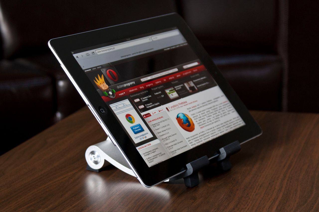 Choiix Wave Aluminium Stand — regulowany stojak na tablet