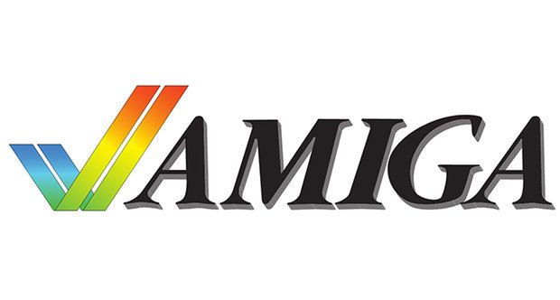 Pierwsze logo systemu Amigi