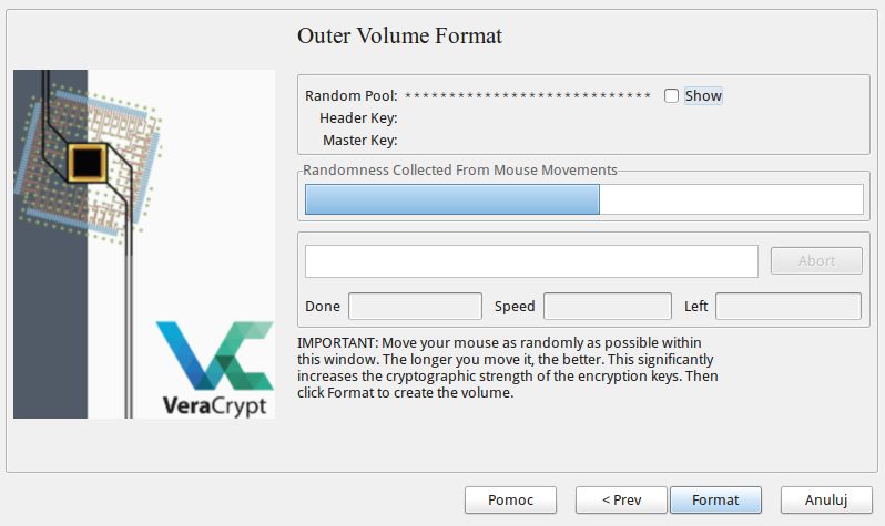 /dev/random nie wystarczy, też trzeba machać myszką