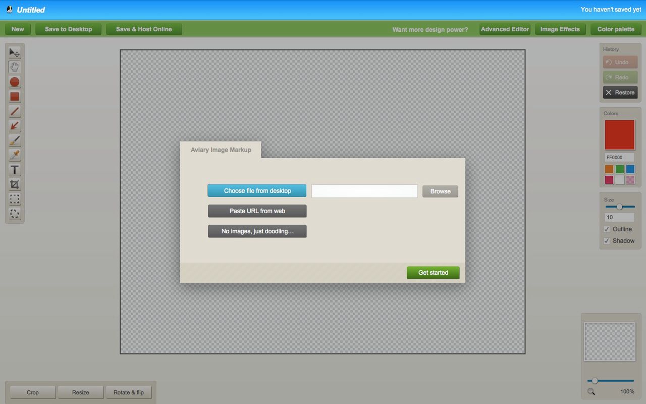 Aviary - Falcon, kształty