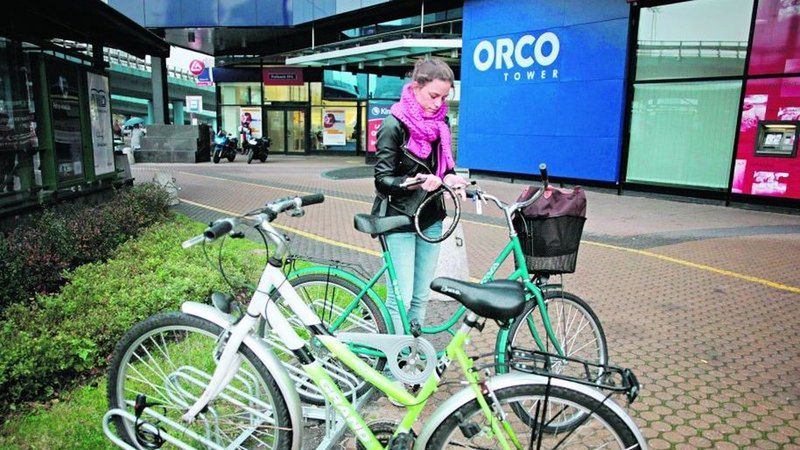 Stojak podnosi prestiż sklepu - twierdzą rowerzyści