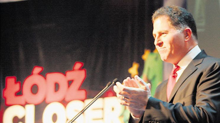 Michael Dell podczas otwarcia fabryki przyklaskiwał władzom Łodzi. Komu teraz klaszcze?