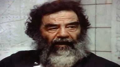 Saddam Husajn złapany