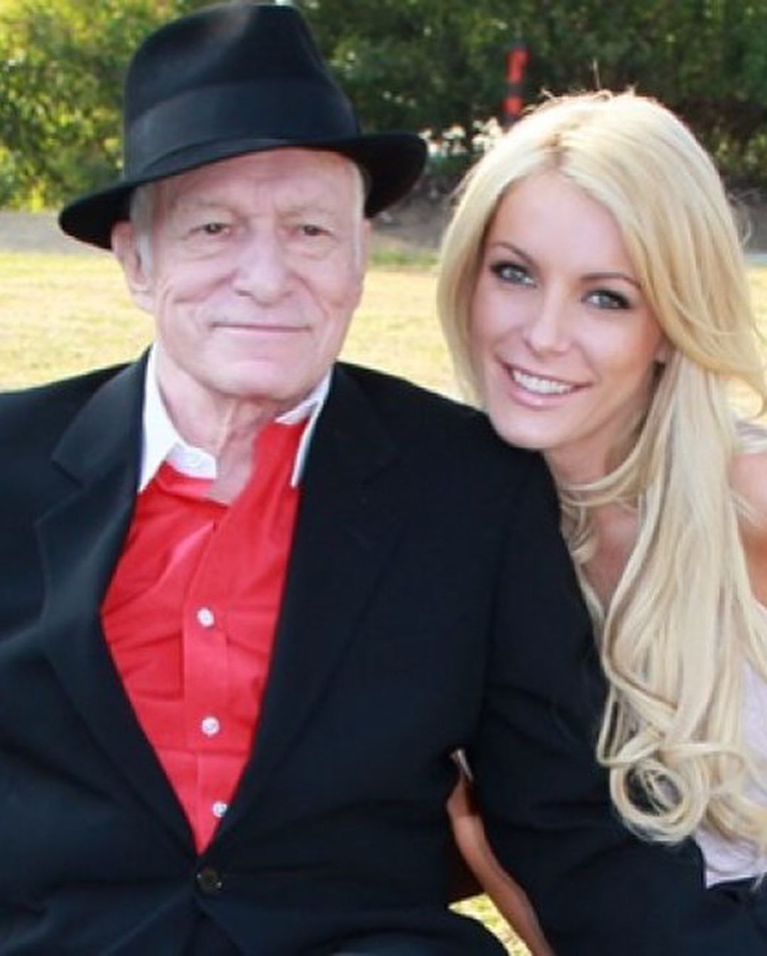 Crystal i Hugh Hefner