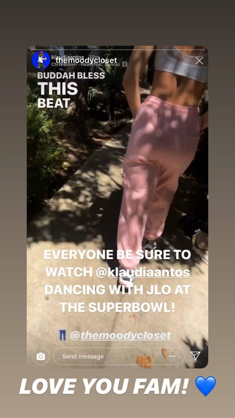 Klaudia Antos - Super Bowl 2020