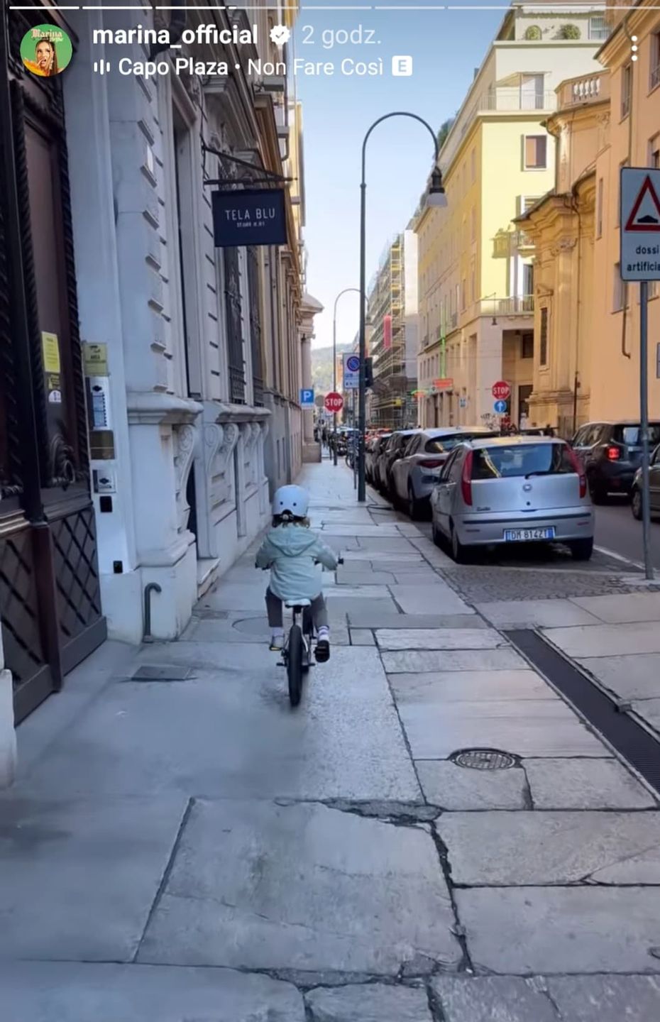 Marina relacjonuje czas z rodziną
