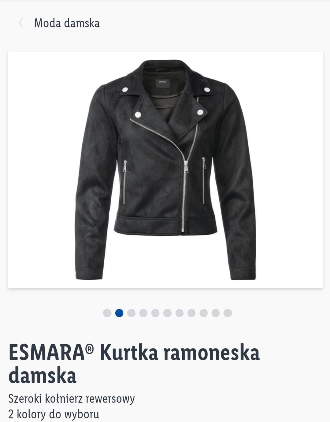 Lidl - kultowa ramoneska za 89 złotych