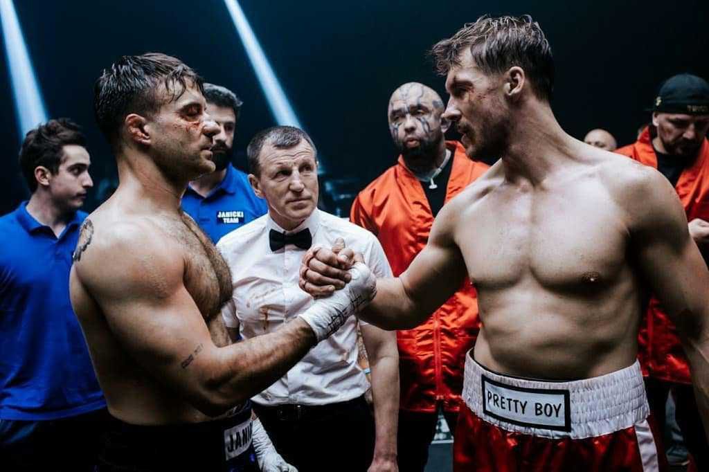 Mikołaj Roznerski i Piotr Stramowski w ringu